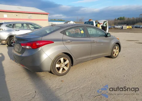 2011 Hyundai Elantra Gls из США, поврежденный, VIN 5NPDH4AE3BH055270